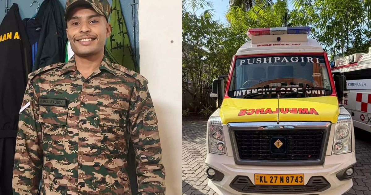 മരണാനന്തരം ആറുപേർക്ക് പുതുജീവൻ; മാതൃകയായി യുവസൈനികൻ