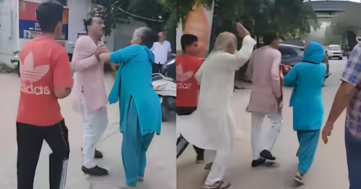 കോളറിന് പിടിച്ച് വലിച്ച് സ്റ്റേഷനിലേക്ക്; ഡ്രൈനേജ് തർക്കത്തിൽ യുപിയിൽ ബിജെപി കൗൺസിലറെ നടുറോഡിൽ ഓടിച്ചിട്ട് തല്ലി നാട്ടുകാർ