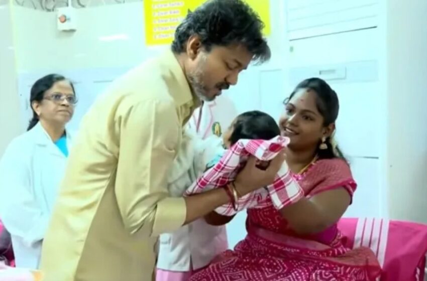  ‘തായ്‌മാമൻ തങ്കമോതിരം’ പദ്ധതിക്ക് തുടക്കം; കുഞ്ഞുകൈകളിൽ 22 കാരറ്റ് സ്വർണമോതിരമണിയിച്ച് തമിഴ്നാട് മുഖ്യമന്ത്രി