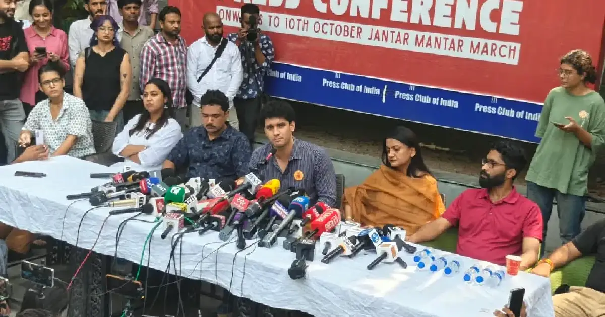 'ബാഗുകൾ പാക്ക് ചെയ്തോളൂ, ഇതൊരു നീണ്ട പോരാട്ടമായിരിക്കും'; ജന്തർമന്തറിലെ പ്രതിഷേധത്തിന് മുന്നോടിയായി ഡൽഹി പോലീസിന് നോട്ടീസ് നൽകി സിജെപി