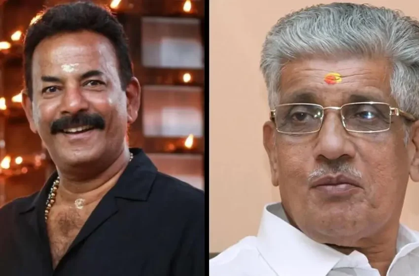  ‘ഞങ്ങൾ മലബാർ നായന്മാരാണ്, പെരുന്നയിൽ പോയി ഓച്ഛാനിച്ച് നിൽക്കാൻ എന്നെ കിട്ടില്ല’; ജി. സുകുമാരൻ നായർക്കെതിരെ ആഞ്ഞടിച്ച് മേജർ രവി