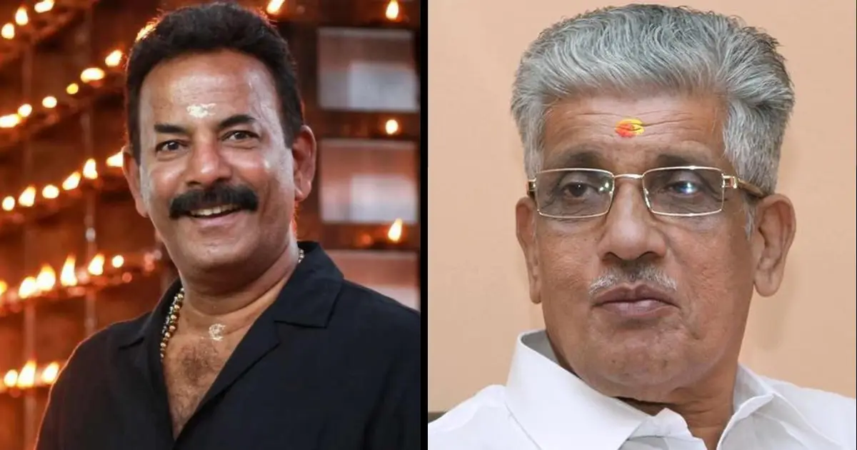  ‘ഞങ്ങൾ മലബാർ നായന്മാരാണ്, പെരുന്നയിൽ പോയി ഓച്ഛാനിച്ച് നിൽക്കാൻ എന്നെ കിട്ടില്ല’; ജി. സുകുമാരൻ നായർക്കെതിരെ ആഞ്ഞടിച്ച് മേജർ രവി