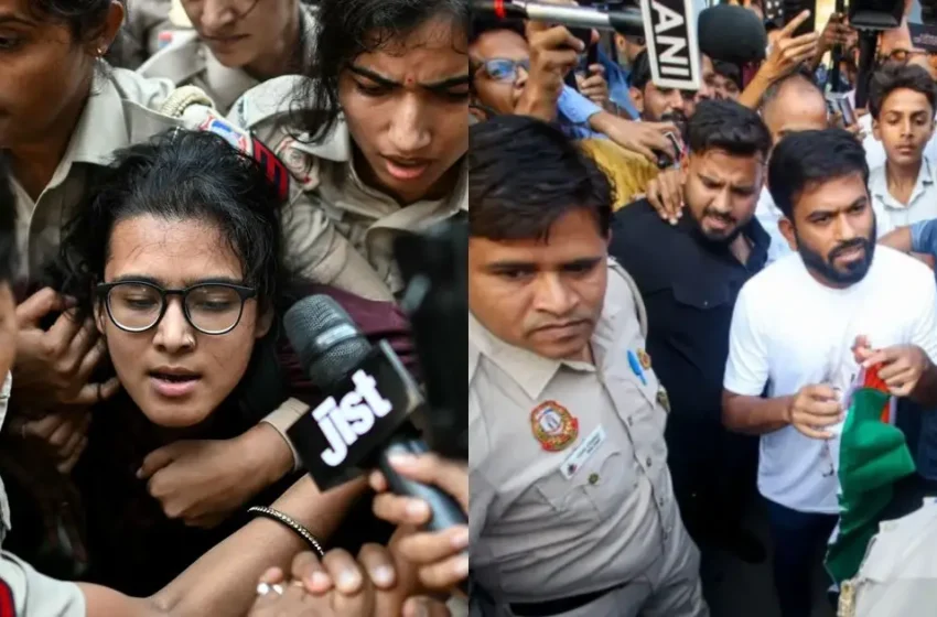  സിജെപിയുടെ തിരംഗ മാർച്ചിനിടെ അഭിജീത് ദീപ്കെയും നേഹ ബോറയും കസ്റ്റഡിയിൽ; സമരം പൊളിക്കാൻ ഡൽഹി പോലീസ്; പിന്മാറാൻ തയ്യാറാവാതെ പ്രതിഷേധക്കാർ