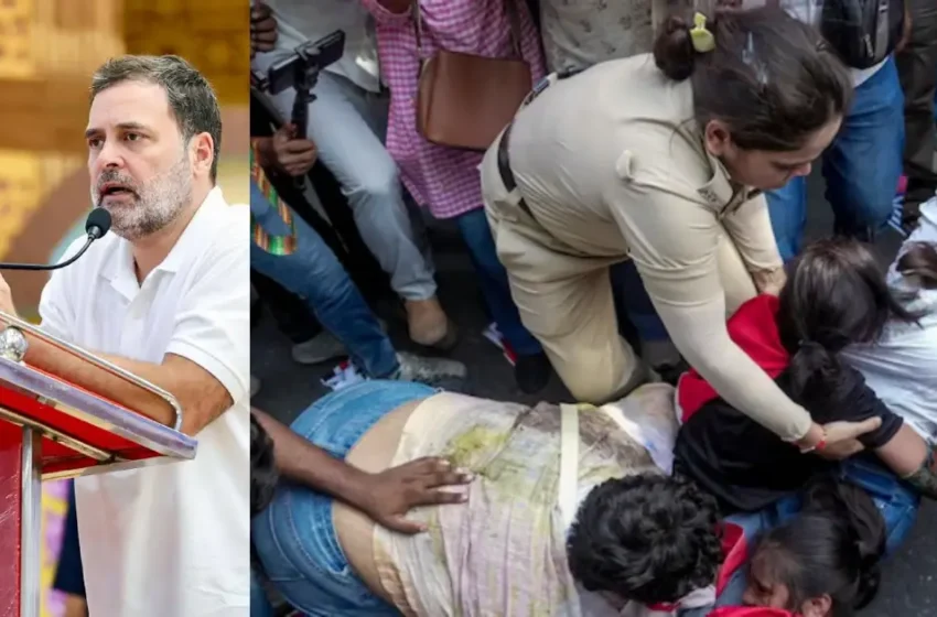  ജന്തർ മന്തർ പ്രക്ഷോഭത്തിനിടെ വനിതാ മാധ്യമപ്രവർത്തകയോട് പൊലീസ് മോശമായി പെരുമാറി; അമിത് ഷാ മറുപടി പറയണ​മെന്ന് രാഹുൽ ഗാന്ധി