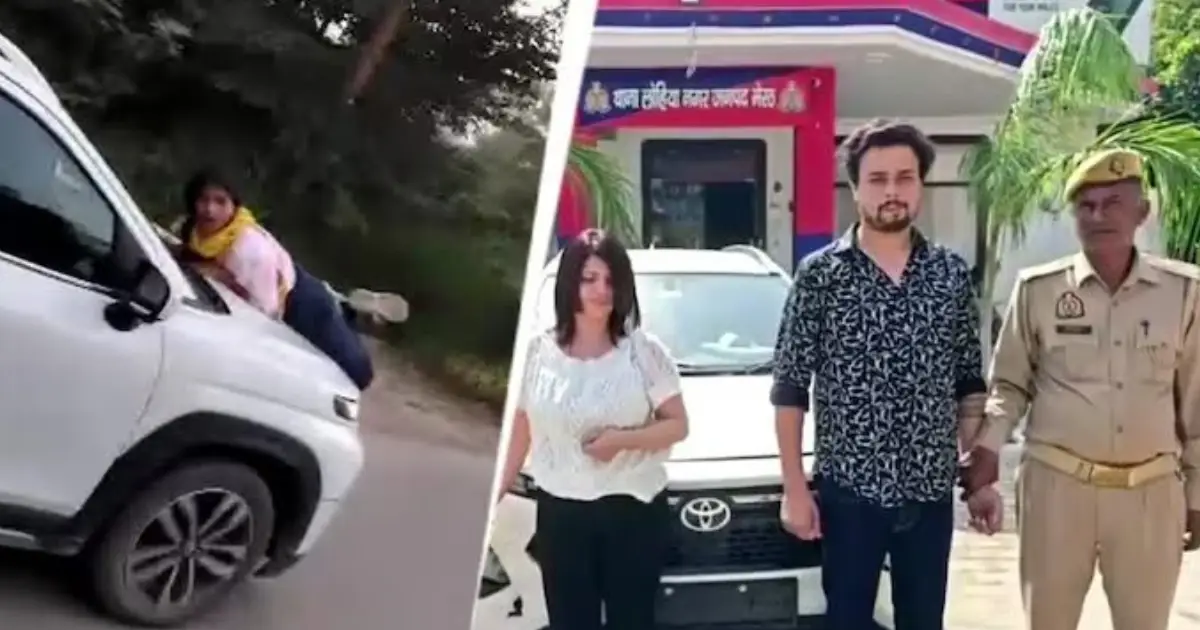 കാമുകിയോടൊപ്പം കാറിൽ പോയ ഭർത്താവിനെ ഭാര്യ തടഞ്ഞു; ബോണറ്റിലേക്ക് വീണ ഭാര്യയുമായി കാറോടിച്ചത് നൂറ് മീറ്റർ; വധശ്രമത്തിന് കേസെടുത്ത് പോലീസ്