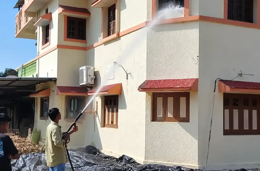  ബിജെപി എം.എൽ.എയുടെ വീട് കഴുകാൻ ഫയർഫോഴ്‌സ് വാഹനം; ദൃശ്യങ്ങൾ പുറത്തുവന്നതോടെ വൻ വിവാദം