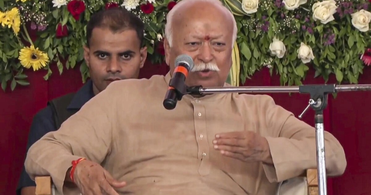 'മാനവികതയിലും സാഹോദര്യത്തിലുമാണ് ഇന്ത്യ നിലകൊള്ളുന്നത്; പ്രതിസന്ധിയിലായ ലോകത്തിന് ശരിയായ വഴി കാണിക്കേണ്ട ഉത്തരവാദിത്തം ഇന്ത്യയ്ക്കുണ്ട്': മോഹൻ ഭാഗവത്