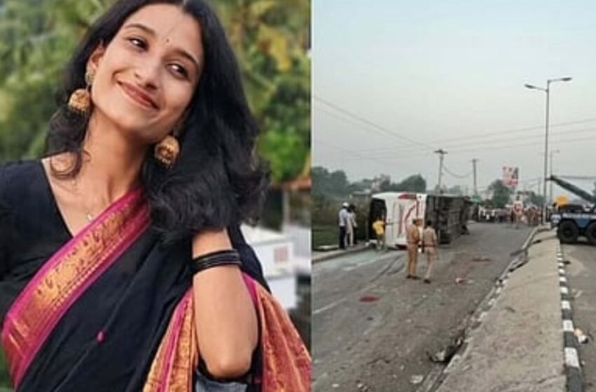  പഞ്ചാബില്‍ ടൂറിസ്റ്റ് ബസ് മറിഞ്ഞ് മലയാളി വിദ്യാര്‍ഥിനിക്ക് ദാരുണാന്ത്യം