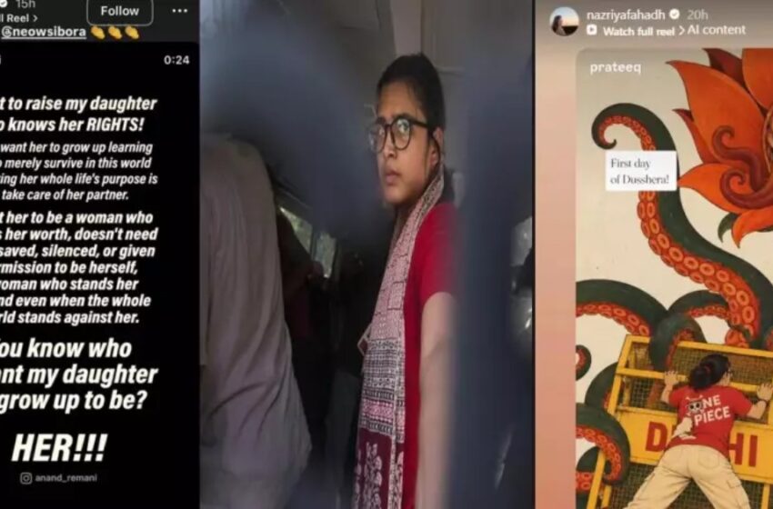  ‘എന്റെ മകള്‍ അവളെപ്പോലെയാവണം’; നേഹ ബോറയ്ക്കും ഡല്‍ഹി സമരത്തിനും പിന്തുണയുമായി വിനീത് ശ്രീനിവാസനും നസ്രിയയും