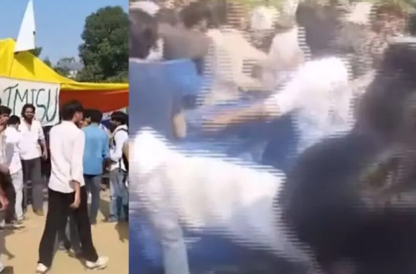  സമരപ്പന്തൽ പൊളിച്ചുനീക്കി: ജാമിയ മിലിയയിൽ വിദ്യാർഥികളും സുരക്ഷാ ജീവനക്കാരും തമ്മിൽ സംഘർഷം