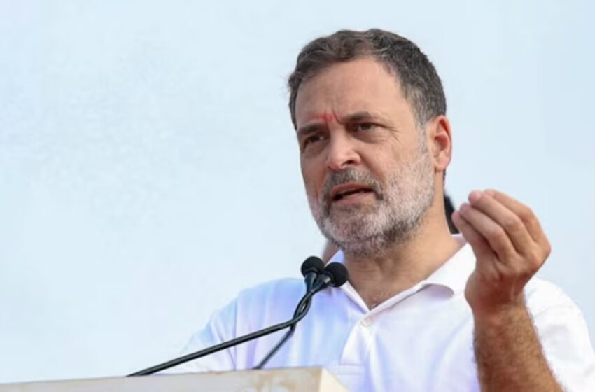  ‘കോൺഗ്രസ് ബാങ്കുകൾ സ്ഥാപിച്ചു, മോദി വിറ്റുതുലയ്ക്കുന്നു’: രാഹുൽ ഗാന്ധി