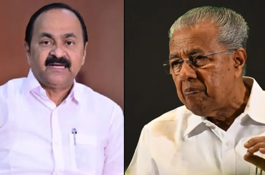  ‘വിഴിഞ്ഞത്തെ കടൽക്കൊള്ളയെന്ന് വിളിച്ച പിണറായി തുറമുഖം യാഥാർഥ്യമായപ്പോൾ പറഞ്ഞതെല്ലാം വിഴുങ്ങി’; പ്രതിപക്ഷത്തിനെതിരെ ആഞ്ഞടിച്ച് മുഖ്യമന്ത്രി വി.ഡി. സതീശൻ