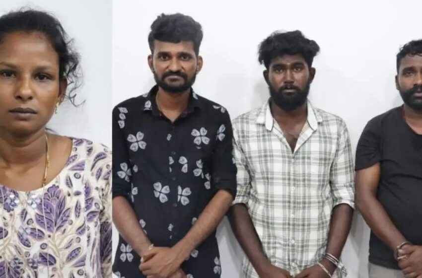  ഭാര്യ നൽകിയ കൊട്ടേഷൻ: തൃശ്ശൂരിലെ  ലോഡ്ജിൽ കയറി യുവാവിന്റെ കയ്യും കാലും തല്ലിയൊടിച്ചു; ഒപ്പമുണ്ടായിരുന്ന യുവതിയെ കൂട്ടബലാത്സംഗം ചെയ്തു; 5 പേർ പിടിയിൽ