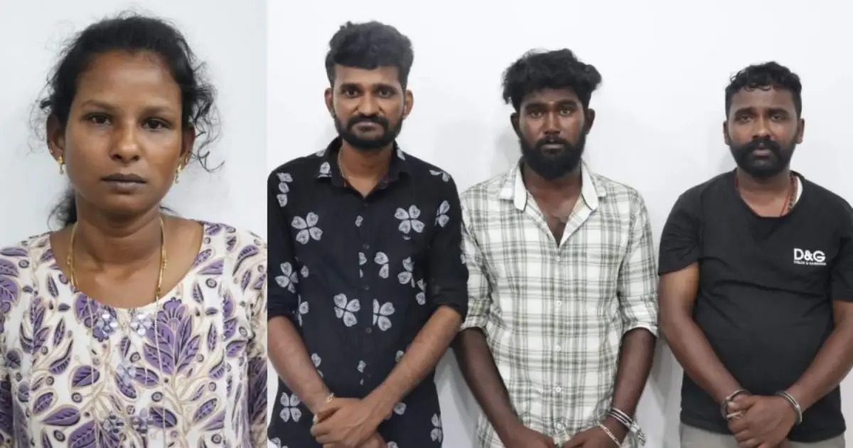 ഭാര്യ നൽകിയ കൊട്ടേഷൻ: തൃശ്ശൂരിലെ  ലോഡ്ജിൽ കയറി യുവാവിന്റെ കയ്യും കാലും തല്ലിയൊടിച്ചു; ഒപ്പമുണ്ടായിരുന്ന യുവതിയെ കൂട്ടബലാത്സംഗം ചെയ്തു; 5 പേർ പിടിയിൽ