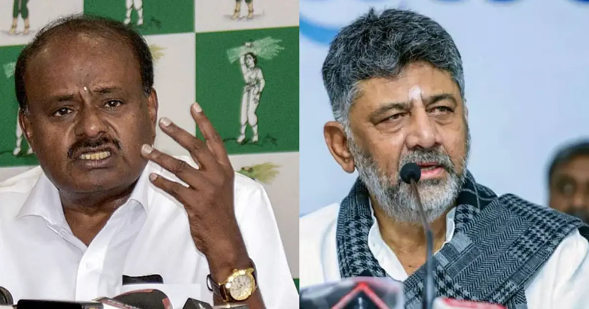 'ദേവഗൗഡയെയും കുടുംബത്തെയും ഇല്ലാതാക്കാൻ 600 കോടിയുടെ ഗൂഢാലോചന'; ഡി.കെ ശിവകുമാറിനെതിരെ എച്ച്.ഡി കുമാരസ്വാമി